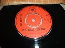THE ACTRESS - IT'S WHAT YOU GIVE -1969 CBS  4016 -  / N/MINT