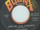 DEAN PARRISH TURN ON YOUR LOVELIGHT b/w DETERMINATION BOOM 45 NICE VG+