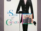 THE CRICKETS   IN STYLE WITH   BUDDY HOLLY   1960 ORG BLUE LBL PROMO   STRONG VG