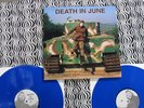 DEATH IN JUNE ABANDON TRACKS 2LP BLUE WAX UNPLAYED WITH POSTER COIL SOL INVICTUS