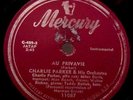 CHARLIE PARKER,MILES DAVIS,MAX ROACH in Charlie Parker composition  RARE  78
