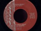 Frank Beverly & Butlers If That's What You Wanted Sassy Northern Soul 7