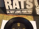 SATANS RATS 7” In My Love For You Vinyl Single PUNK 1977
