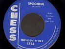 BLUES 45 Howlin' Wolf SPOONFUL on CHESS 1762 clean ORIG