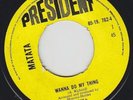 MATATA * 1974 Kenyan AFRO FUNK UK 45 *'Wanna Do My Thing'* Hear it