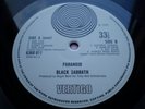BLACK SABBATH PARANOID 1st UK PRES LARGE VERTIGO LABEL WITH RARE LAMINATED CoVeR
