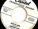 ANNISTEEN ALLEN Fujiyama Mama 45 on CAPITOL R&B/Rocker/Jump Blues HEAR