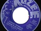 LONNIE FRANKLIN Can't Get Enough 45 KUZEE Modern Soul HEAR w/Sleeve