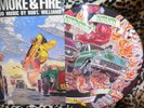 CHROME SMOKE & FIRE  ROBT WILLIAMS  BEATNIK  2  Picture Discs HOT ROD ROCKABILLY