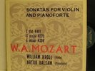 Mozart Sonatas For Violin & Pianoforte William Kroll, Artur Balsam L'Oiseau-Lyre
