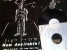 Offs First Record with Basquiat drawn cover and poster rare 1984