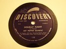 ART PEPPER QUARTET RARE 78rpm 