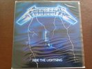 Metallica - Ride The Lightning UK Vinyl LP