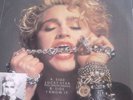 Madonna Rare Irish pressed 12 inch Lucky Star necklace cover Sunglass Sire