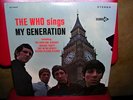 THE WHO SINGS MY GENERATION LP-ORIGINAL DECCA STEREO LABEL #DL74664 VG+ COND. 