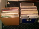 150x 12s TECHNO /HOUSE / / very good condition plus record bag and storage box