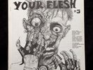 Your Flesh 5 kbds zine Loud Fast Rules Black Flag Minor Threat Minutemen MDK