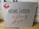 LP 33t Michael Jackson 5 Five - Live Osaka 1973