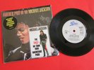 Michael Jackson RARE Another Part Of Me 7inch includes Souvenir Backstage Pass