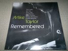 RARE PREV.UNRELEASED BRITISH JAZZ MIKE TAYLOR REMEMBERED STILL SEALED