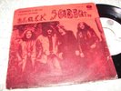 BLACK SABBATH Tomorrow's Dream PORTUGAL 7'' 45 PS 1972 UNIQUE SLEEVE Portuguese