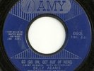 Billy Adams-Go (Go On, Get Out Of Here)-Rare Northern Soul 45-Near Mint