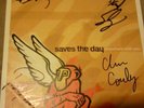 Saves the Day Anywhere With You vinyl single SIGNED
