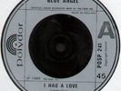 CYNDI LAUPER / BLUE ANGEL   I HAD A LOVE   1980 UK 7