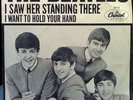 THE BEATLES i want to hold your hand / i saw her standing there 7