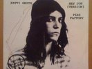 PATTI SMITH [Hey Joe/Piss Factory] AUTOGRAPHED/SIGNED [mono] LENNY KAYE '77: