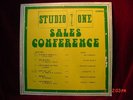 SALES CONFERENCE  '  ON STUDIO ONE  SILKSCREEN COVER  IN VG++