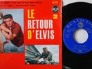 ELVIS PRESLEY Le retour d'Elvis 2  ROCK'N'ROLL RCA 86287 label bleu EP 61
