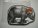 RINOCERVS CHRISTMAS PROMO SHAPED PICTURE DISC 25 Made IRON WORKS / Azra 90'S