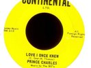 PRINCE CHARLES on Continental Northern Deep Soul 45 Hear Both