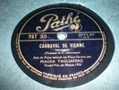 MAGDA TAGLIAFERRO / SCHUMANN  RARE  78 rpm X 2 PATHE
