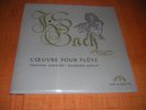 RARE SET TWO FRENCH LP CHANT DU MONDE  / BACH  works for flute  FERNAND CARATGE
