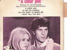 TRES RARE EP BOF/OST A COEUR JOIE /MICHEL MAGNE( BARDOT) ORIGINAL 1966+LANGUETTE