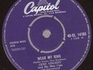 GENE VINCENT WEAR RING CAPITOL LABEL SUPERB 7