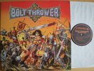 BOLT THROWER - warmaster LP * ORIGINAL Earache Rec. UK 1991 * sehr rar & gesucht