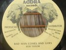 Reggae 45 Roots Rockers ROD TAYLOR Bad Man Comes And Goes ADBRA Records