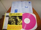 THE CLASH THE SOUND OF THE SINNERS LP PINK VINYL