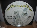 METALLICA ...And justice for all PICTURE DISC 1988 MUSIC FOR NATIONS