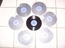 RARE  21 SEEBURG 16 2/3 RECORDS MOOD MUSIC LIBRARY 9 INCH. VG SMALL HOLE N/R