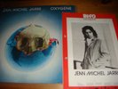 JEAN MICHEL JARRE * Oxygene * CLUB SONDERAUFLAGE * LP + PROMO PRESS INFO