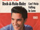 Elvis  Presley German 45 Rock.a-Hula-Baby Jahreszahlcover 1961   RCA 47- 7968