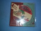 Game Songs Album 5 (4) children's cardboard pic discs record guild 78 rpm w/box