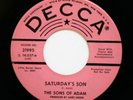 SONS OF ADAM   Saturday's Son / Better Man Than I   Decca promo   garage HEAR