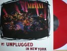 NIRVANA - Unplugged in New York LP  KURT KOBAIN melvins LTD. RED VINYL very rare