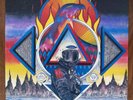 HAWKWIND Zones vinyl LP signed Nik Turner Dave Brock 1983 Michael Moorcock