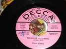 RARE  LOUIS JONES- DECCA - THE BIRDS IS COMING - THATS CUZ I LOVE YOU- PROMO